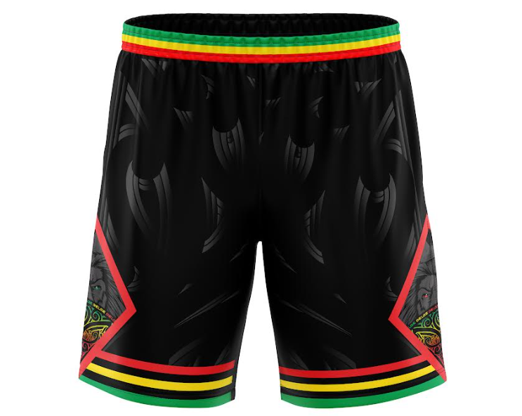 2.0 Māori Souljah Wharenui Basketball Shorts (Horizontal Stripes)