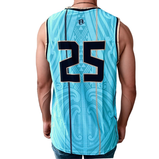 Cuzz City (Teal) 2025 Basketball Singlet