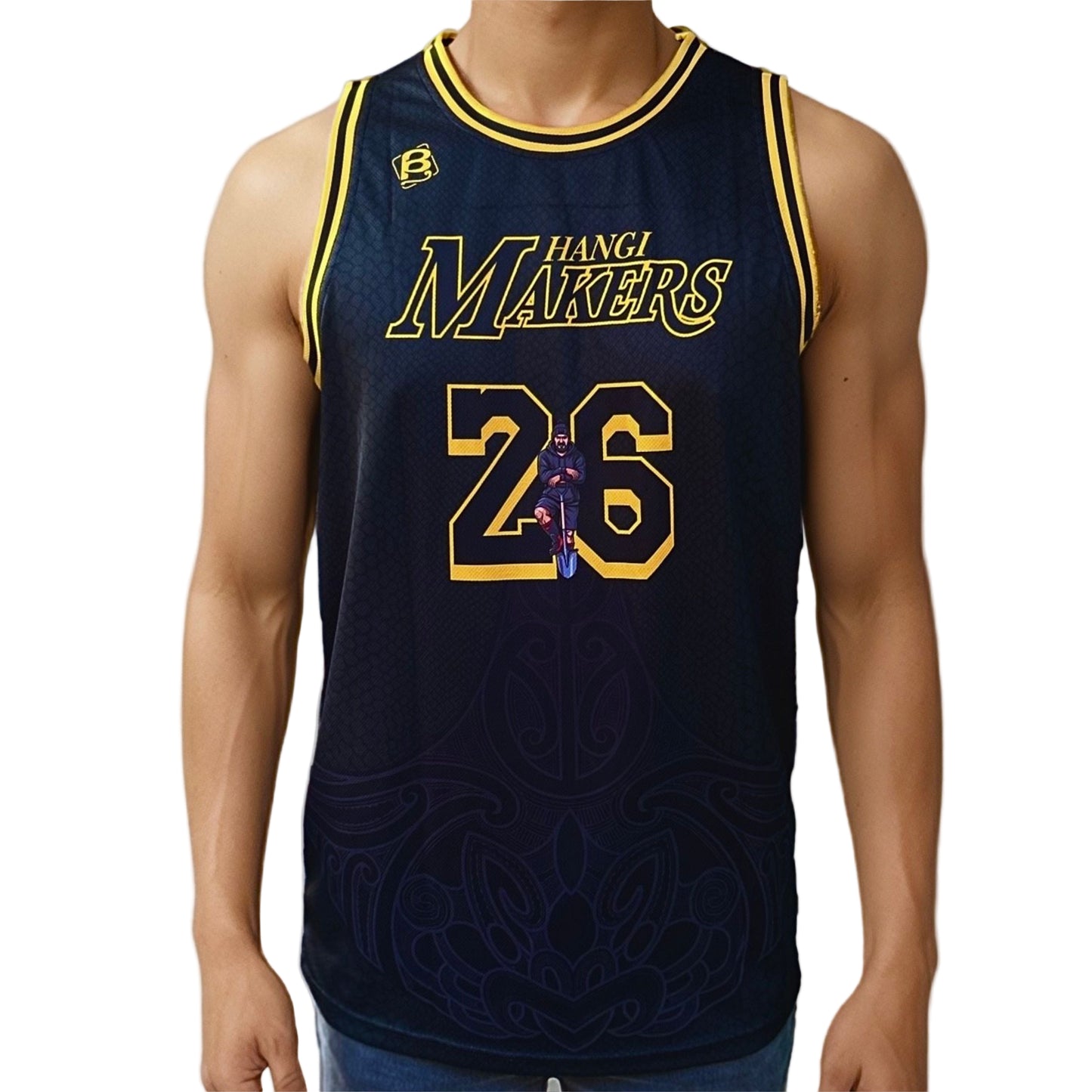 Hangi Makers Black Mamba Inspired Basketball Singlet NEW 2025 / 2026 !!