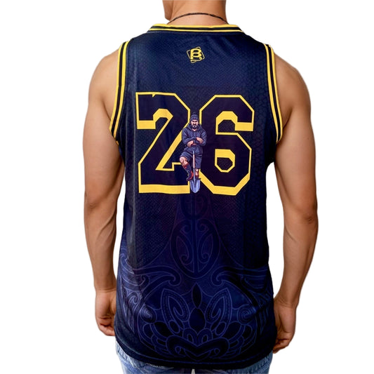 Hangi Makers Black Mamba Inspired Basketball Singlet NEW 2025 / 2026 !!