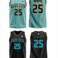 Cuzz City Reversible Singlet Custom Name and Number (Made to Order)