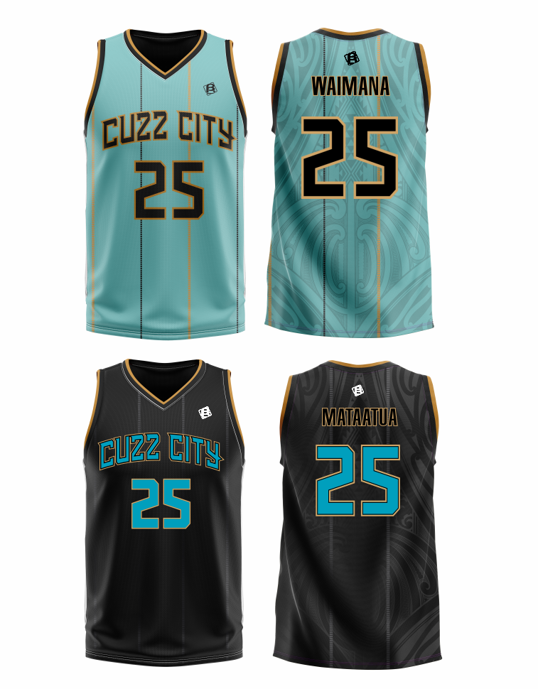 Cuzz City Reversible Singlet Custom Name and Number (Made to Order)