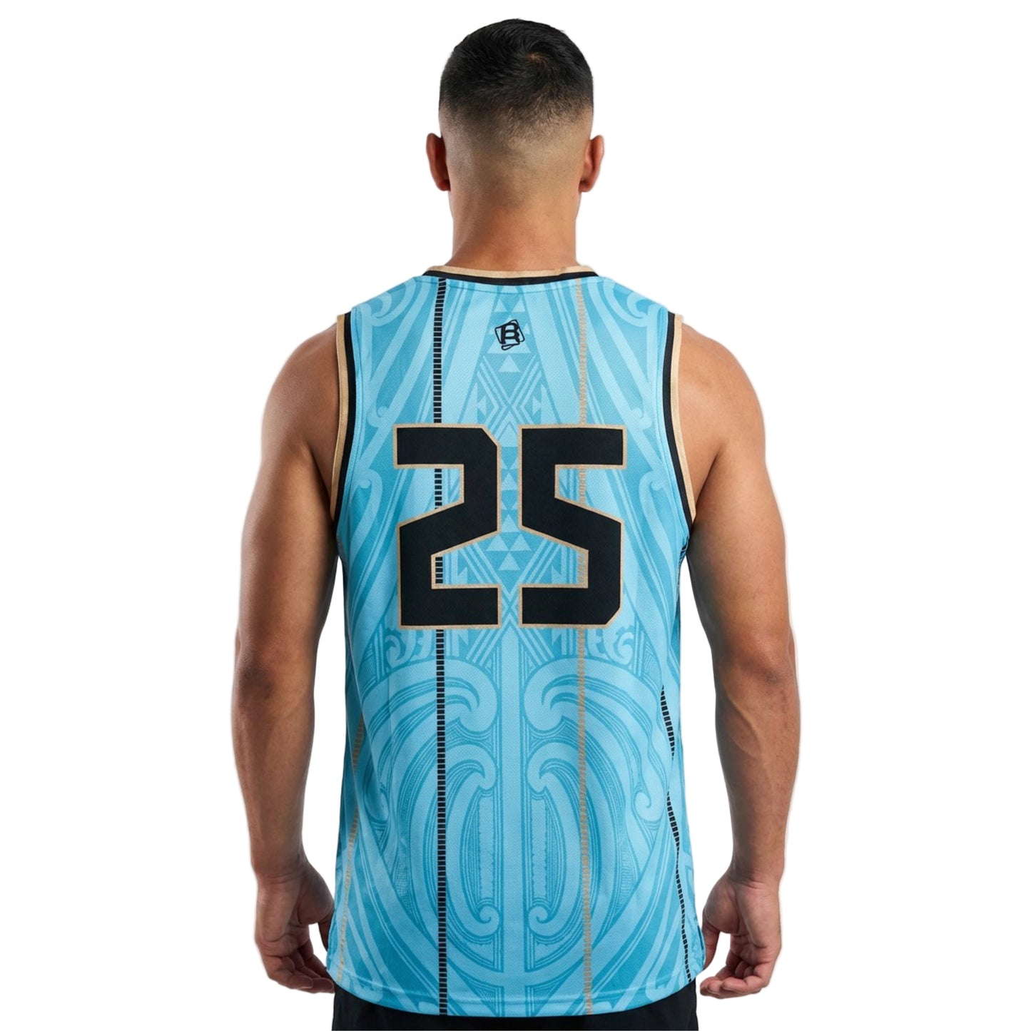 Cuzz City 25 (Teal) Basketball Singlet