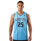 Cuzz City 25 (Teal) Basketball Singlet
