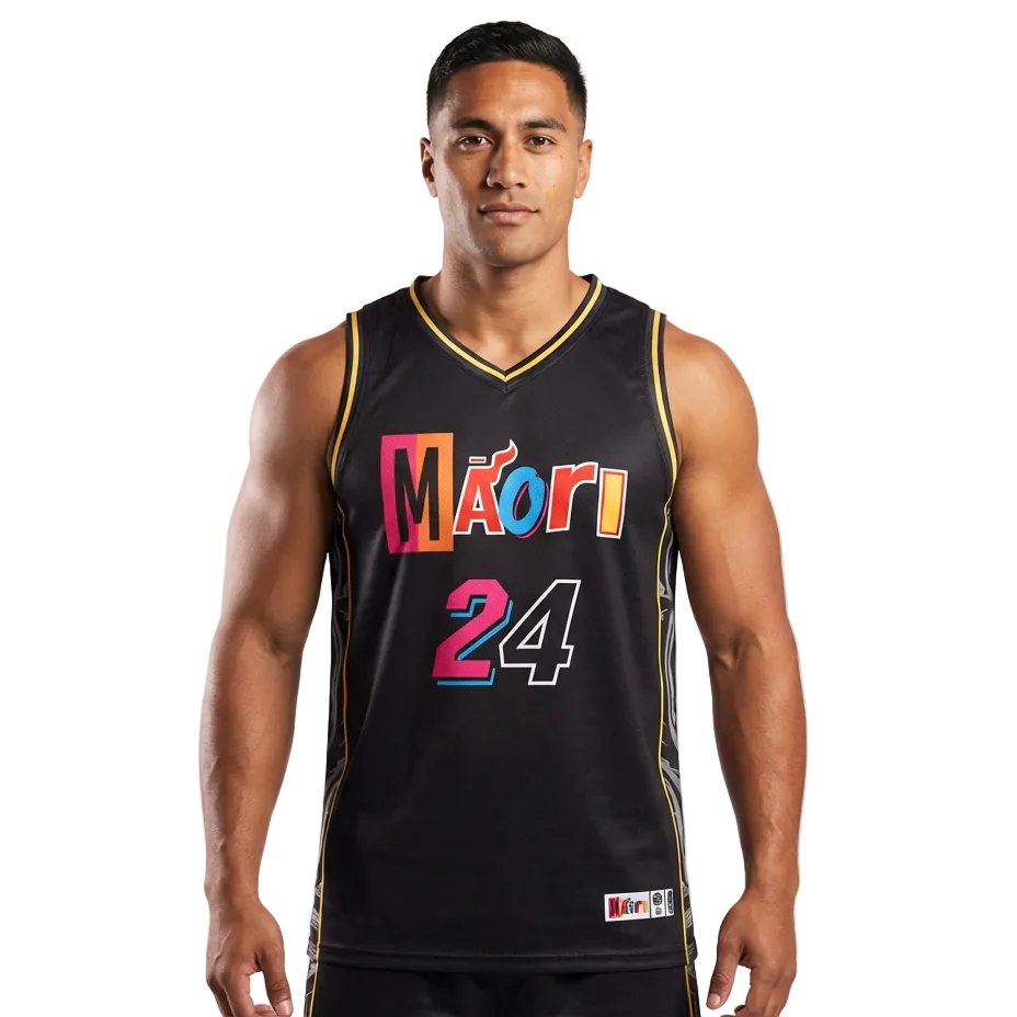 Māori Heat Singlet Custom Name and Number – Bayboy Clothing