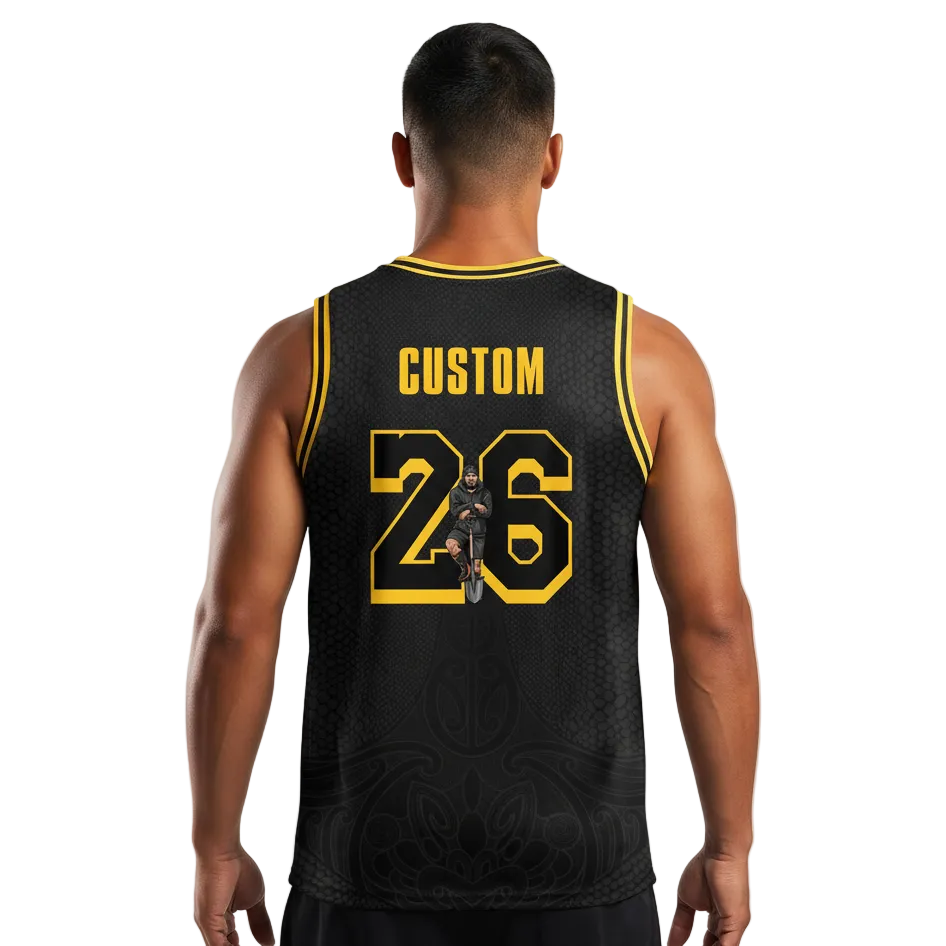 Hangi Makers Singlet Custom Name and Number