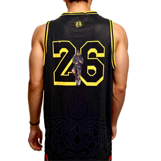 Hangi Makers Black Mamba Inspired Basketball Singlet NEW 2025 / 2026 !!
