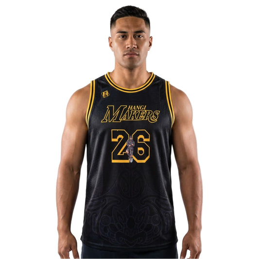 Hangi Makers 26 Black Mamba Inspired Basketball Singlet