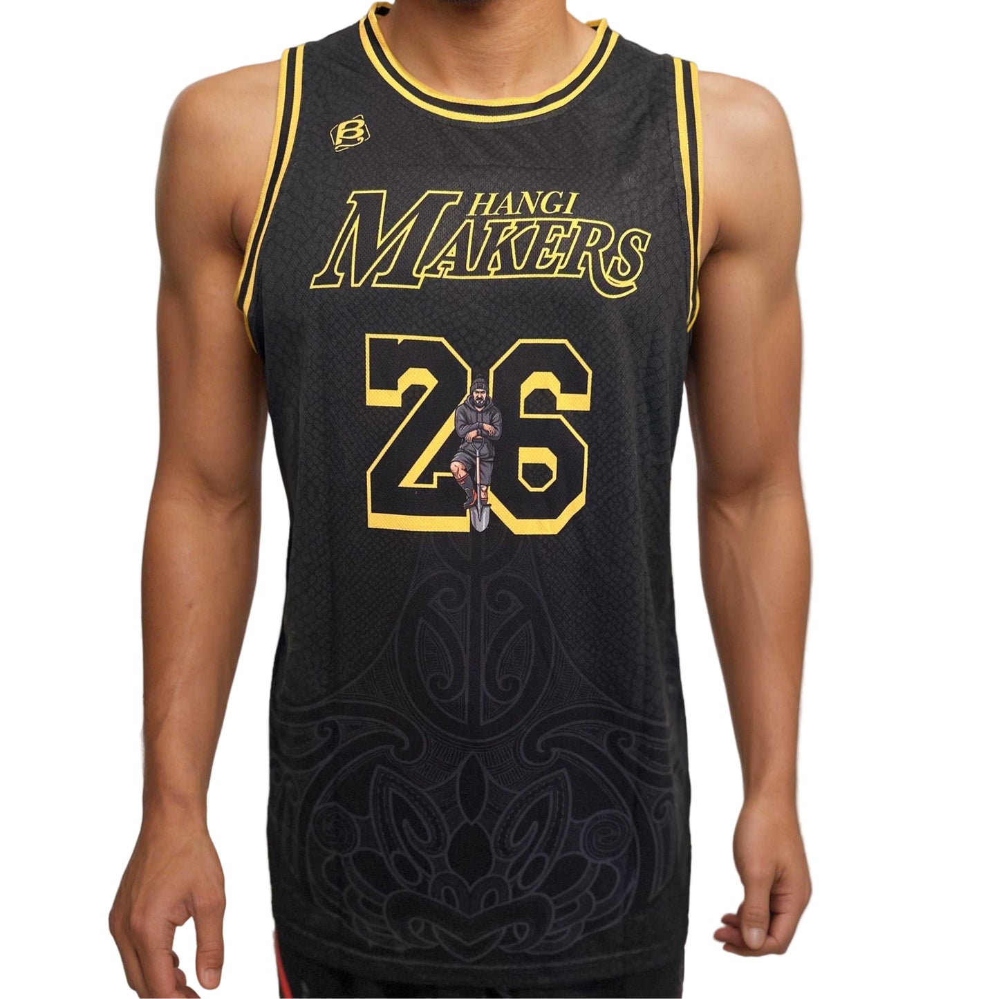 Hangi Makers Black Mamba Inspired Basketball Singlet NEW 2025 / 2026 !!
