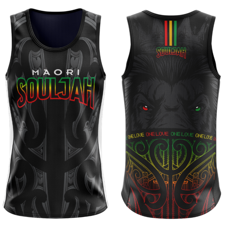 Ladies Māori Souljah Singlet Last Sizes!! SALE