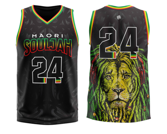 Māori Souljah 2024 Beats by LOJ Basketball Singlet