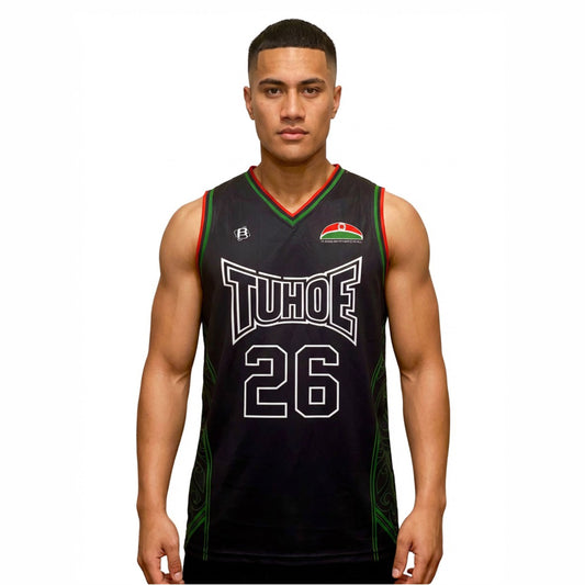 Ngāi Tūhoe 26 Basketball Singlet