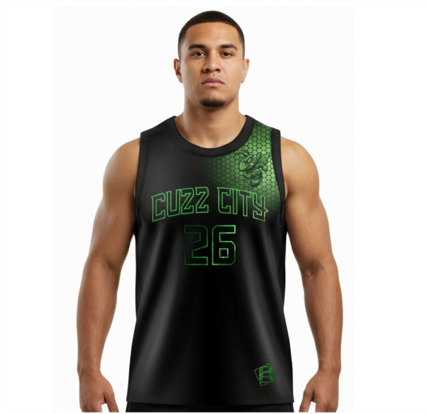 Cuzzit Cuzz City 26 Basketball Singlet – Bayboy Clothing