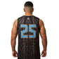 Cuzz City 25 (Black) Basketball Singlet