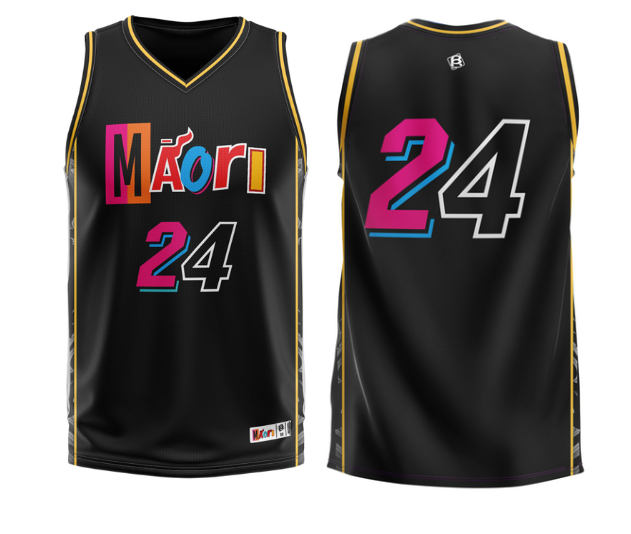 Māori Heat 2024 Basketball Singlet (Black) ON SALE NOW!! – Bayboy Clothing