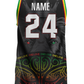 Custom Name and Number Māori Souljah Festival Basketball Singlet