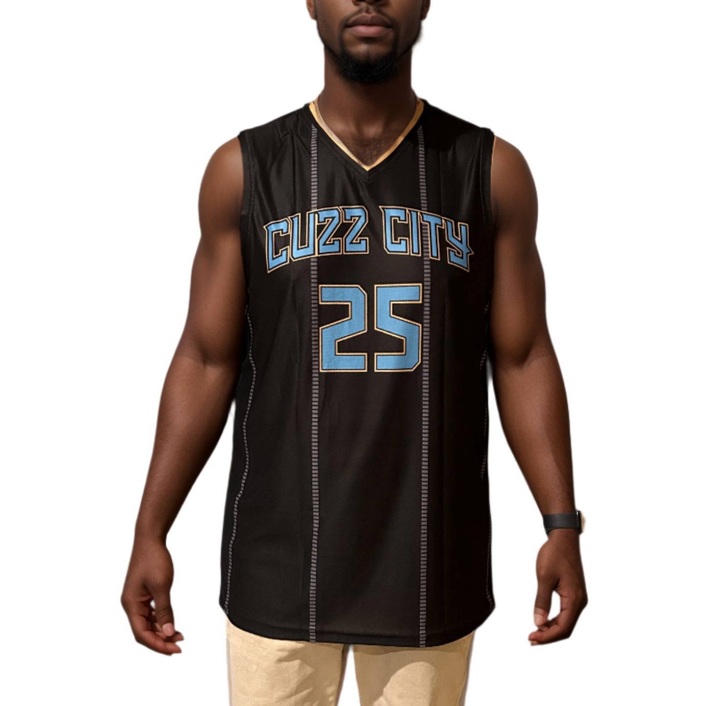 Cuzz City (Black) 2025 Basketball Singlet