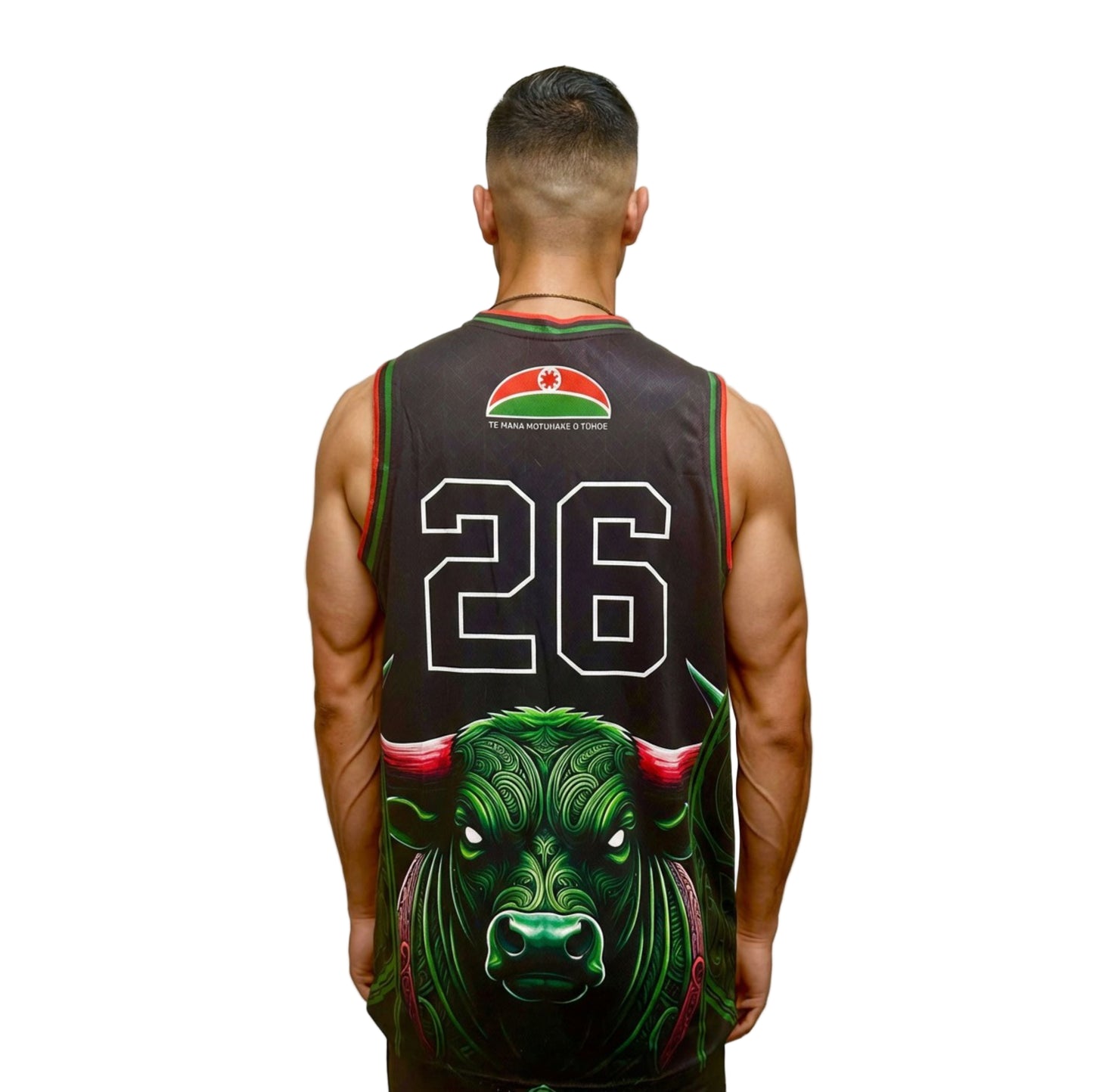 Ngāi Tūhoe 26 Basketball Singlet